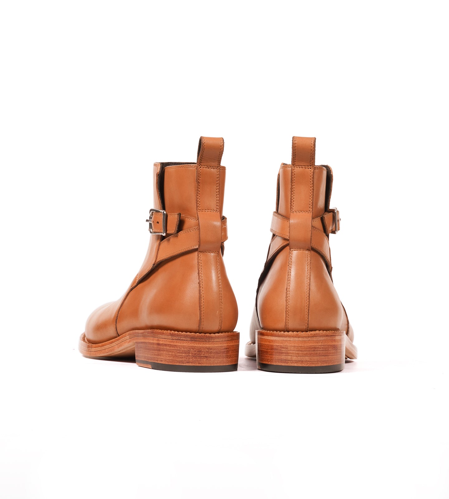 Hand Welted Tan Full Grain Jodhpur Boot