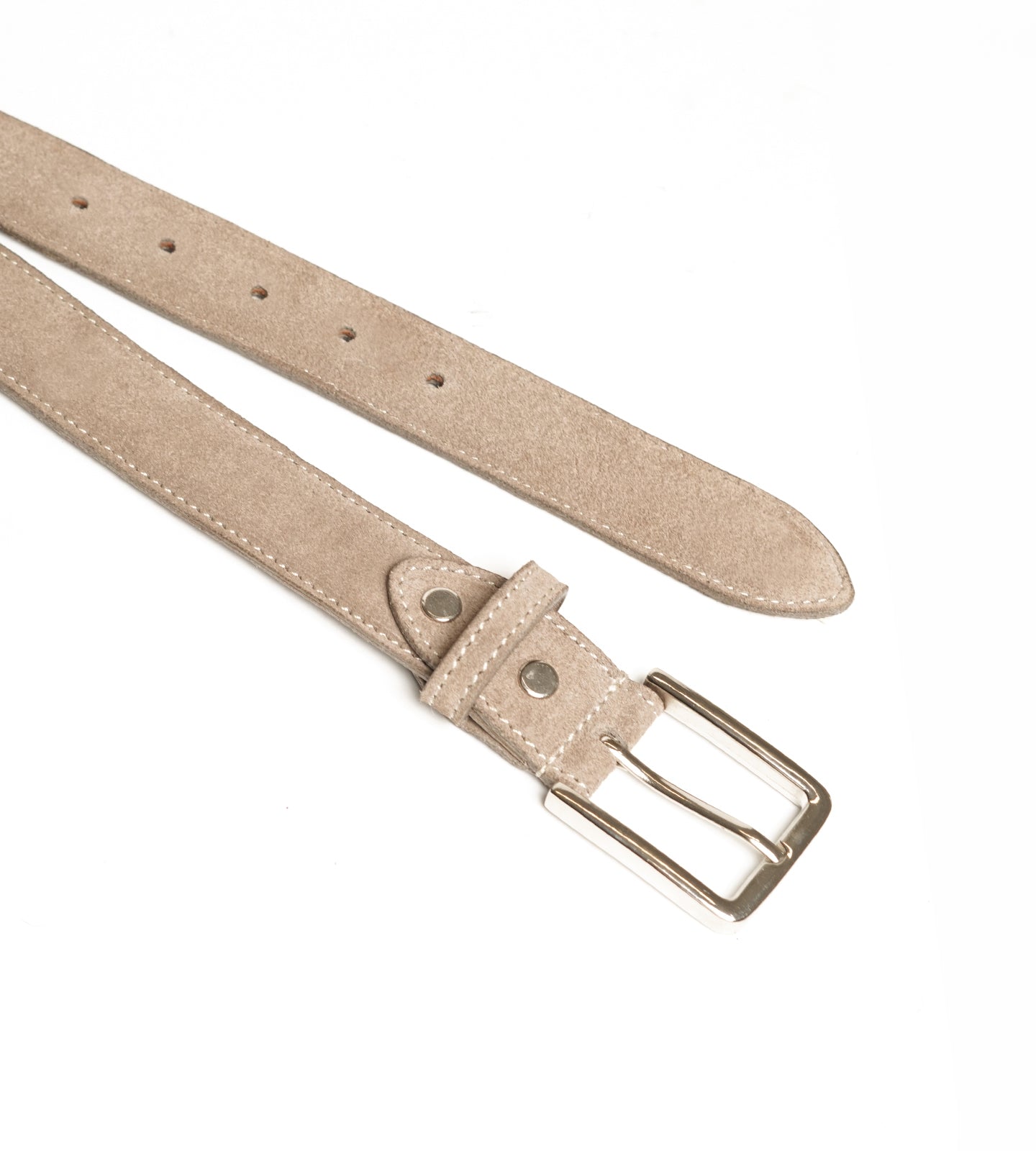 Handmade Groupo Mastrotto Sand Suede Leather Belt