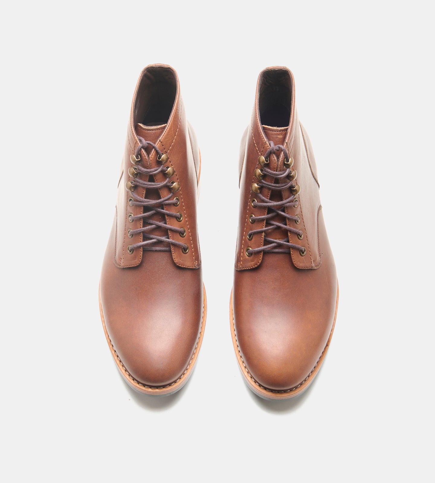 Goodyear Welted Plain Toe Boots