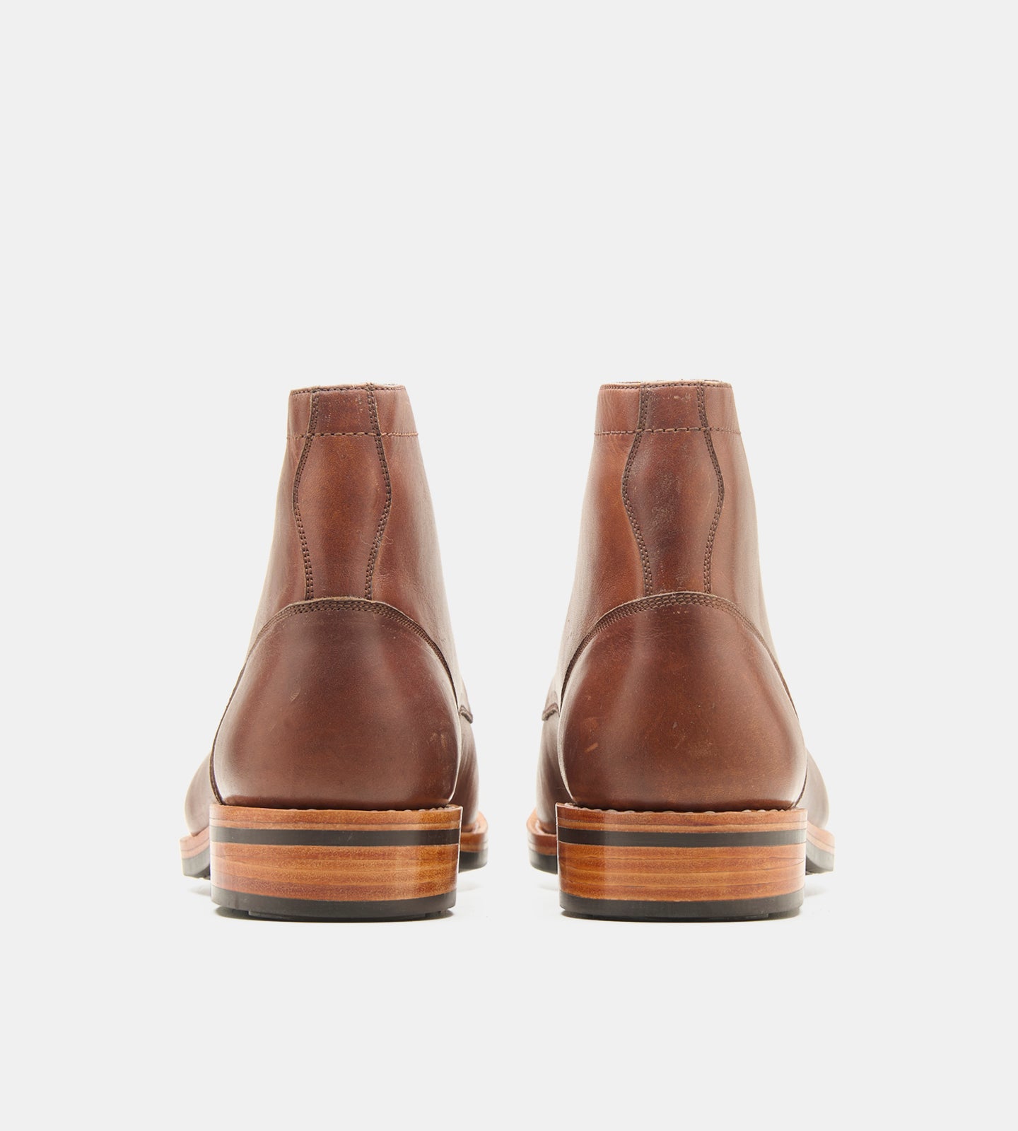 Goodyear Welted Plain Toe Boots