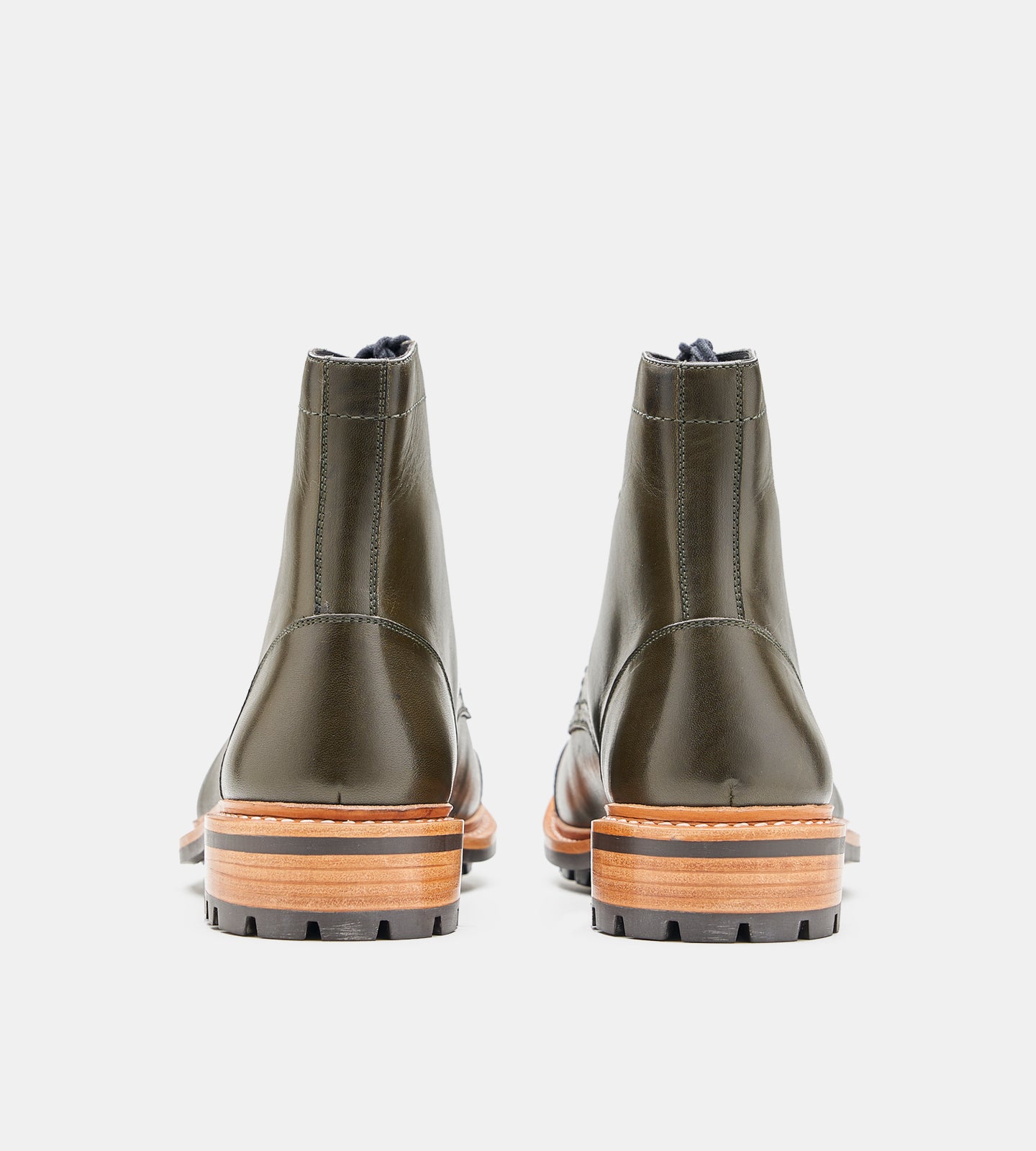 Goodyear Welted Olive Captoe Boot