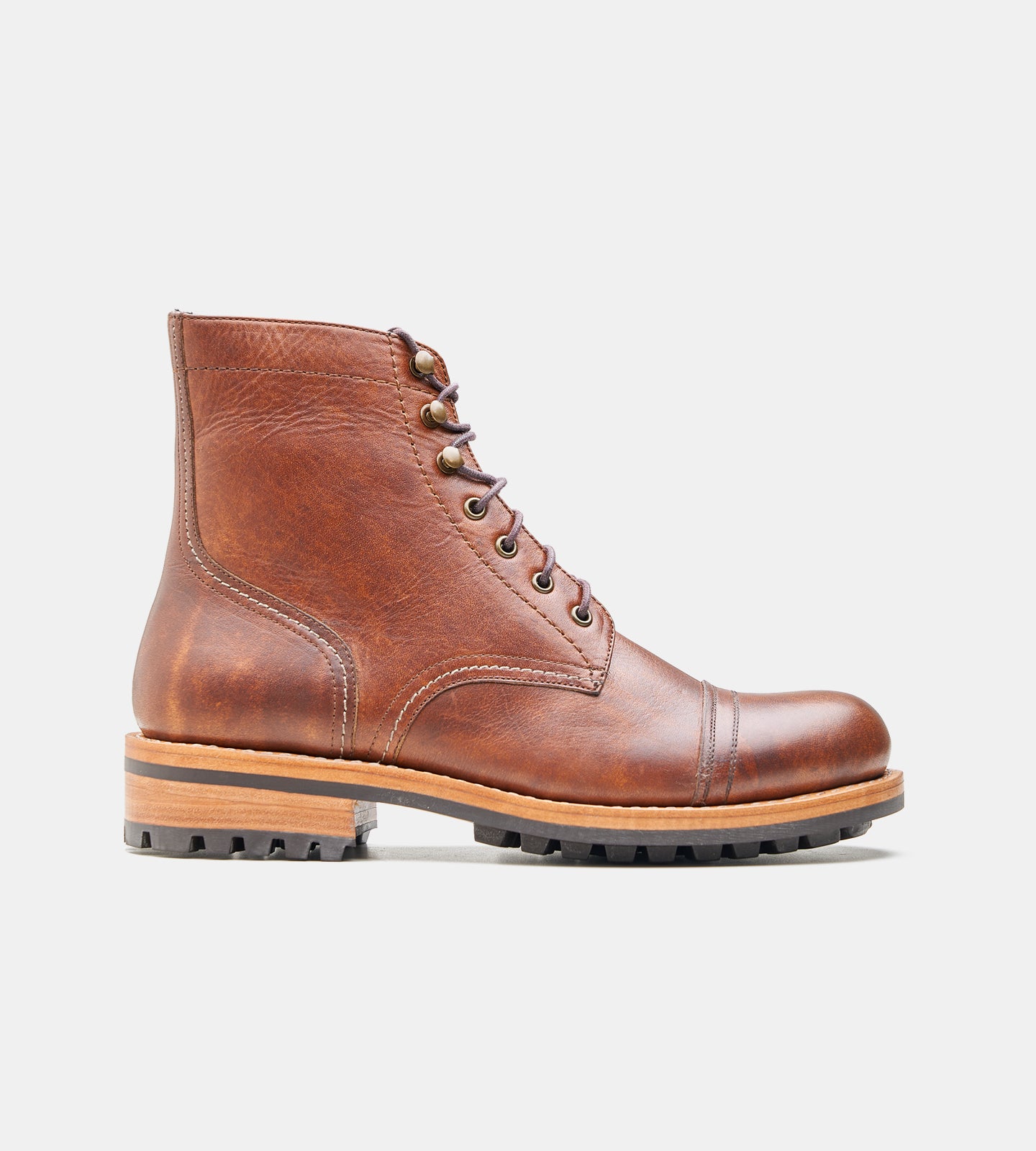Goodyear Welted Oil Pull up Work Boot