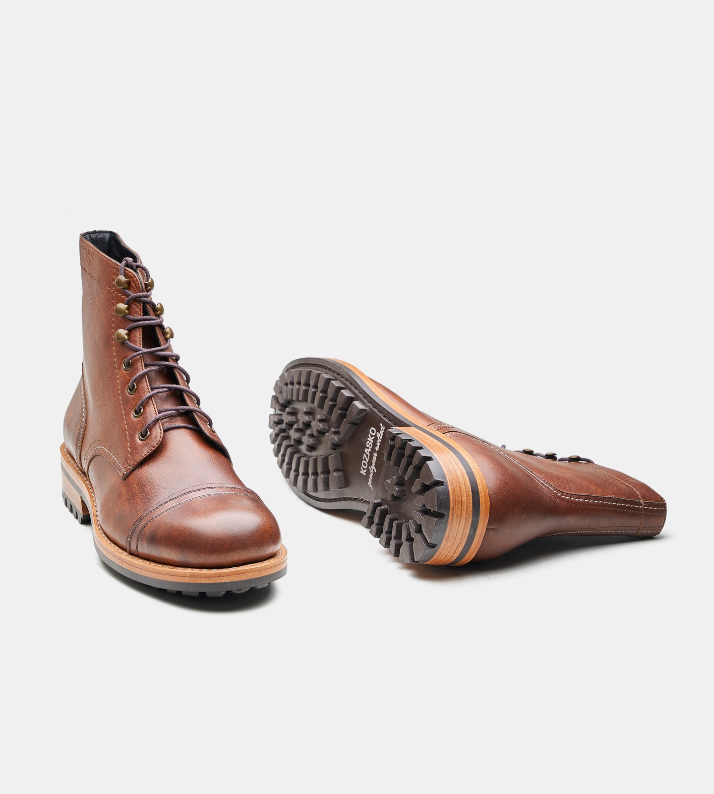 Goodyear Welted Oil Pull up Work Boot