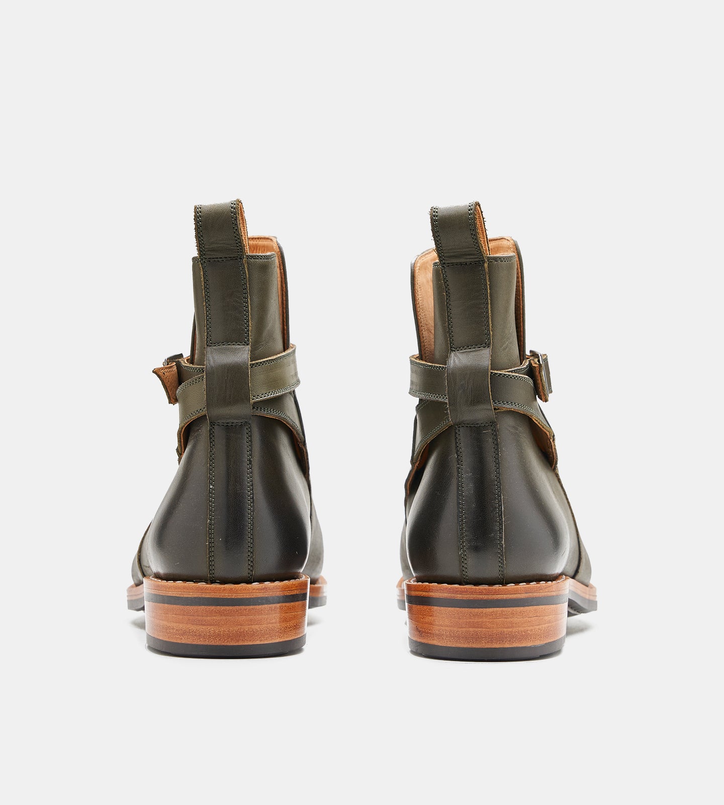 Goodyear Welted Full Grain Olive Jodhpur Boot