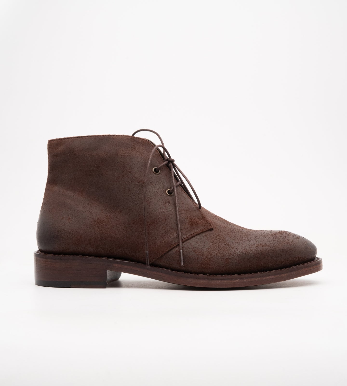Hand-Welted Roughout Suede Leather Chukka Boot