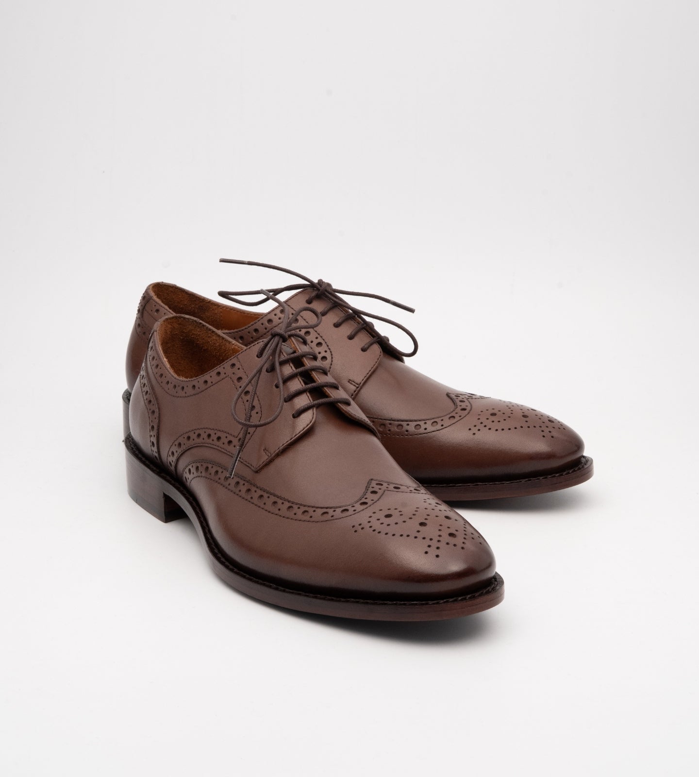 Goodyear Welted Brown Wingtip Derby