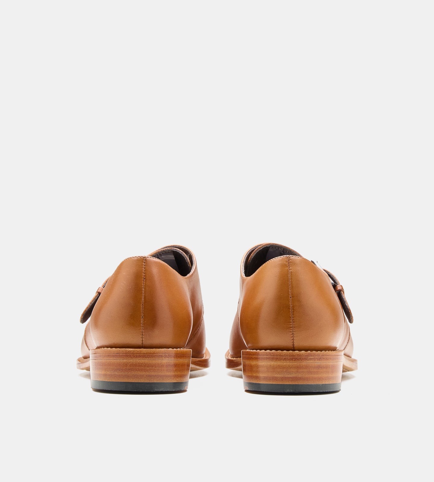 Goodyear Welted Tan Single Monks