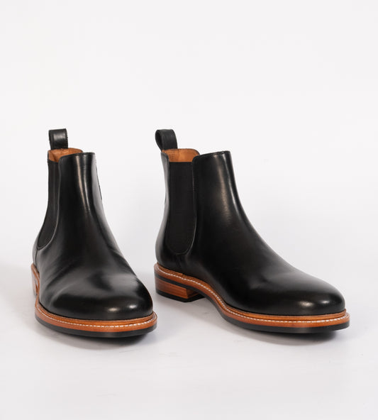 Goodyear Welted Black Chelsea Boot