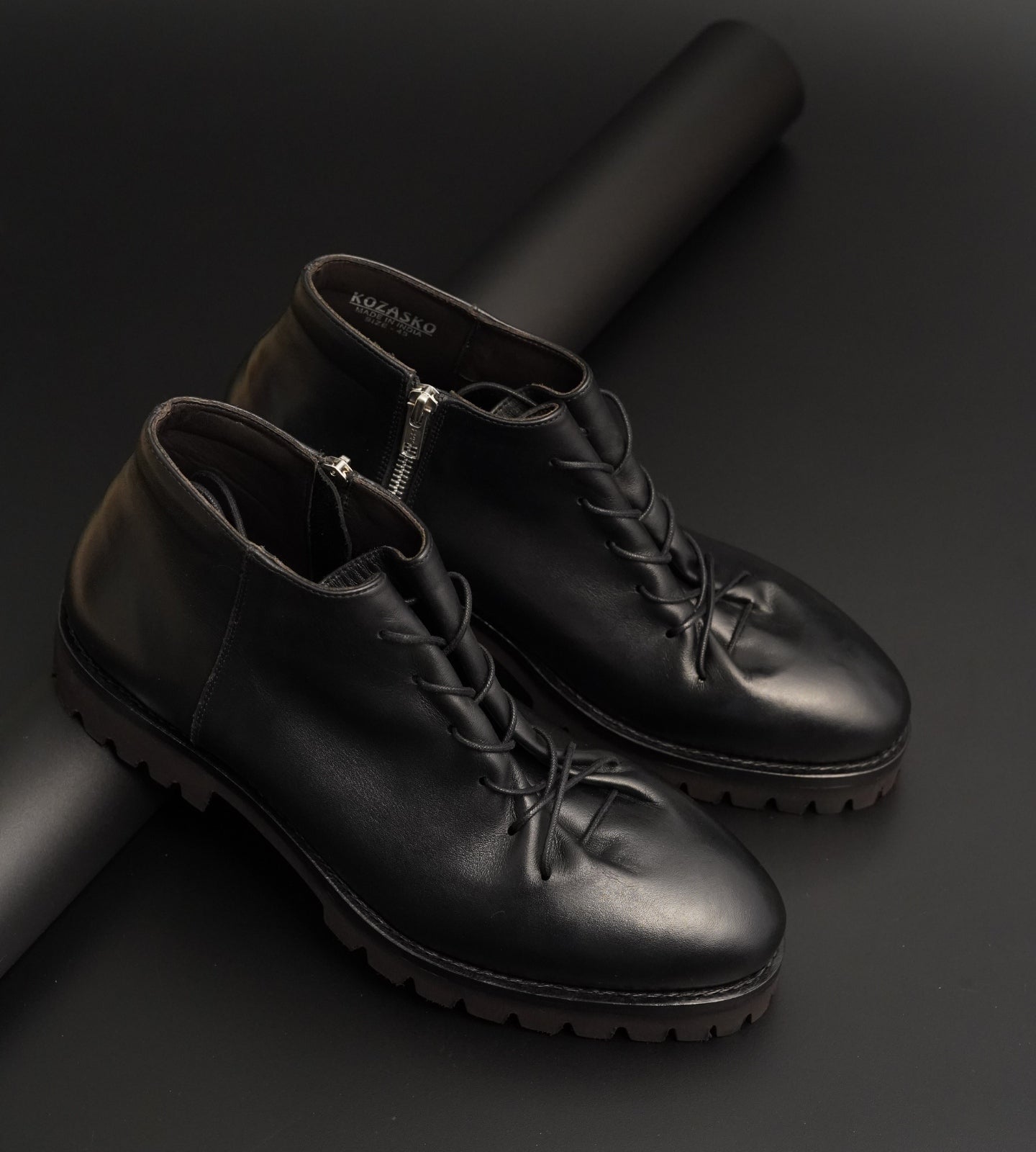 Goodyear Welted Unlined Black Nappa Boot