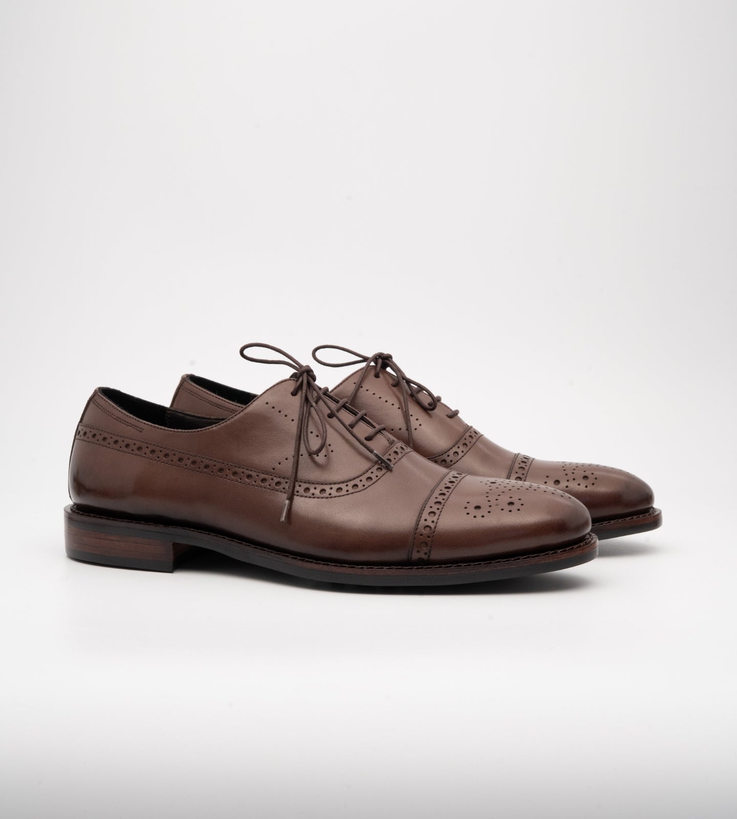 Goodyear Welted Brown Adelaide Oxfords