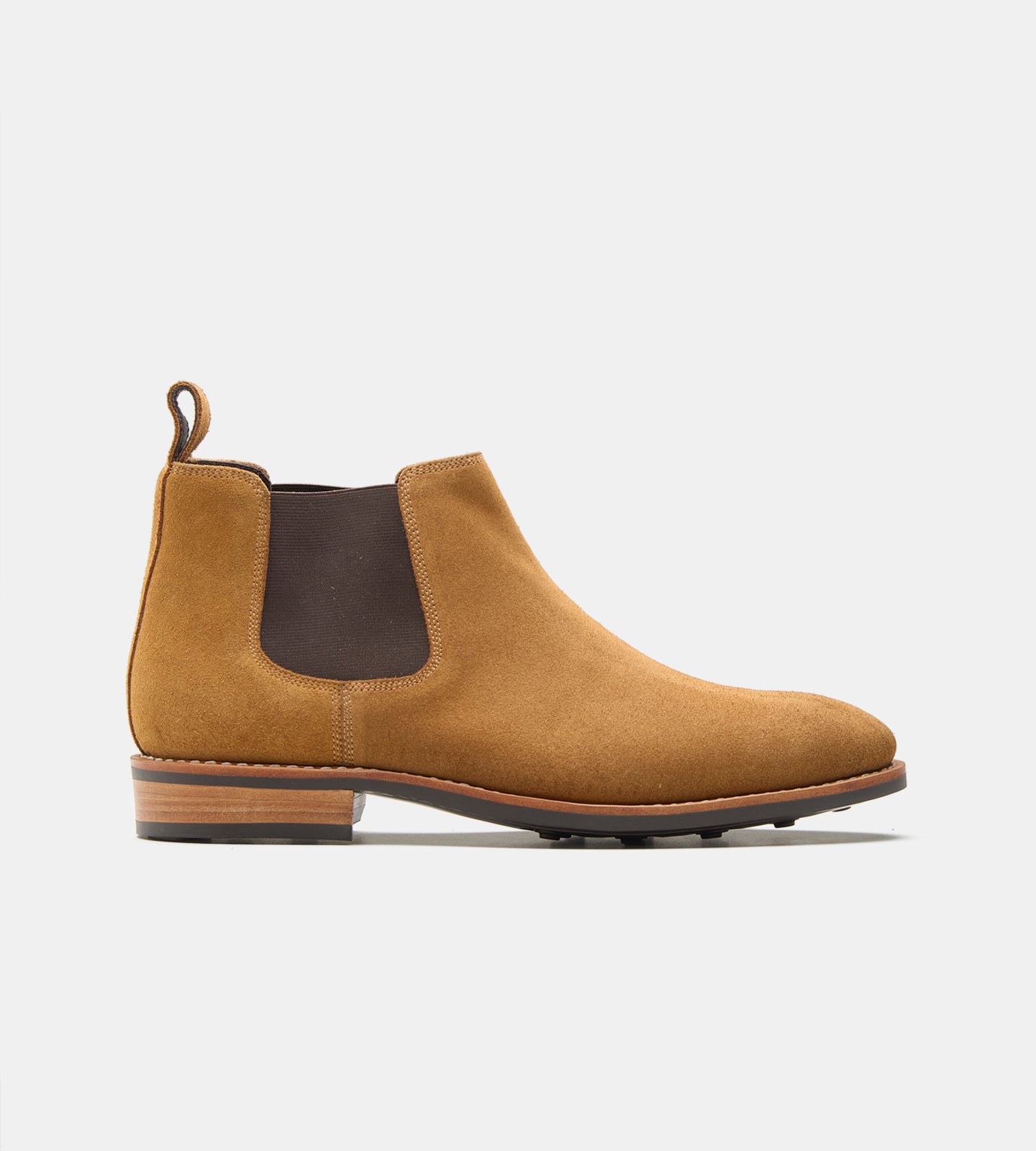 Goodyear Welted Suede Chelsea Boots