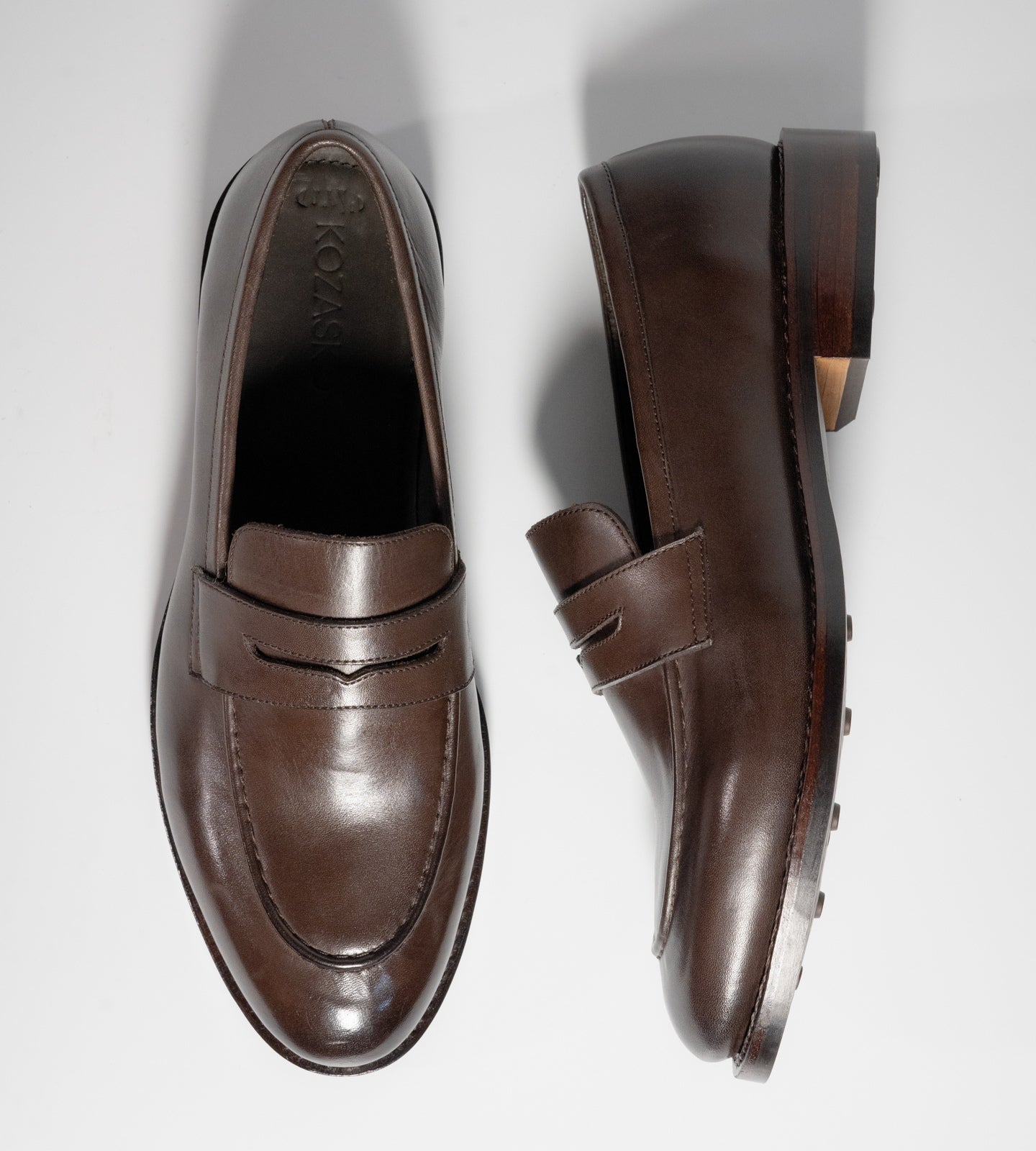 Goodyear Welted Classic Brown Penny Loafers