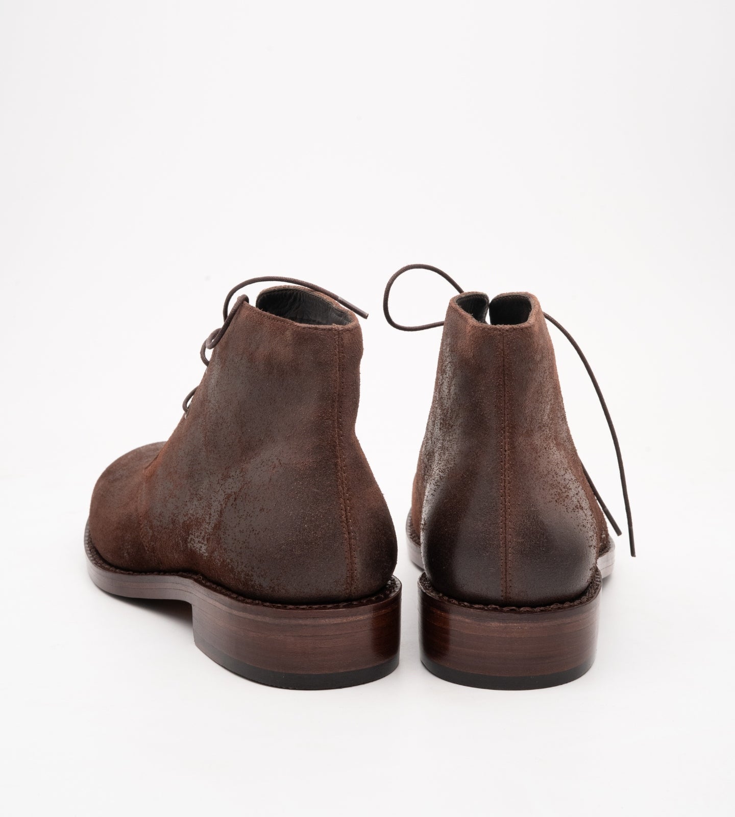 Hand-Welted Roughout Suede Leather Chukka Boot