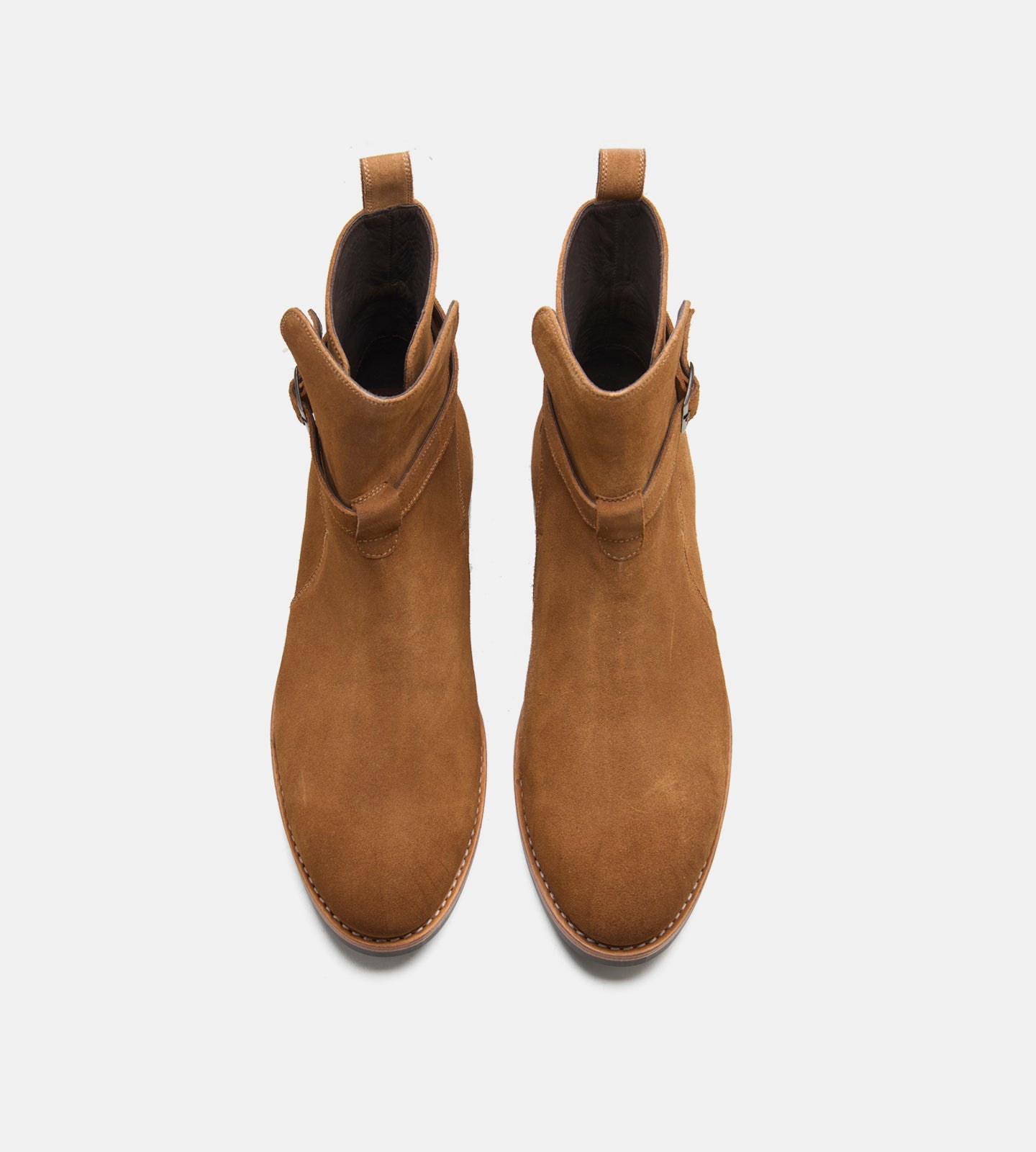 Goodyear Welted Caramel Suede Jodhpur Boot