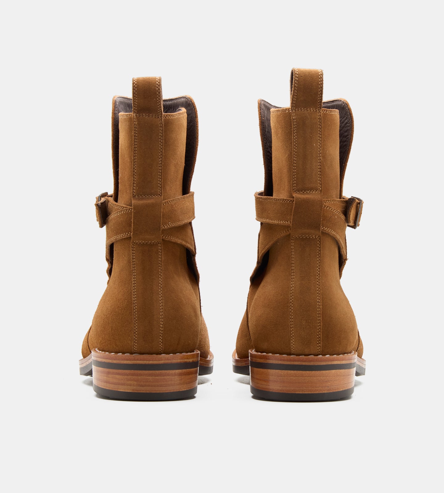 Goodyear Welted Caramel Suede Jodhpur Boot
