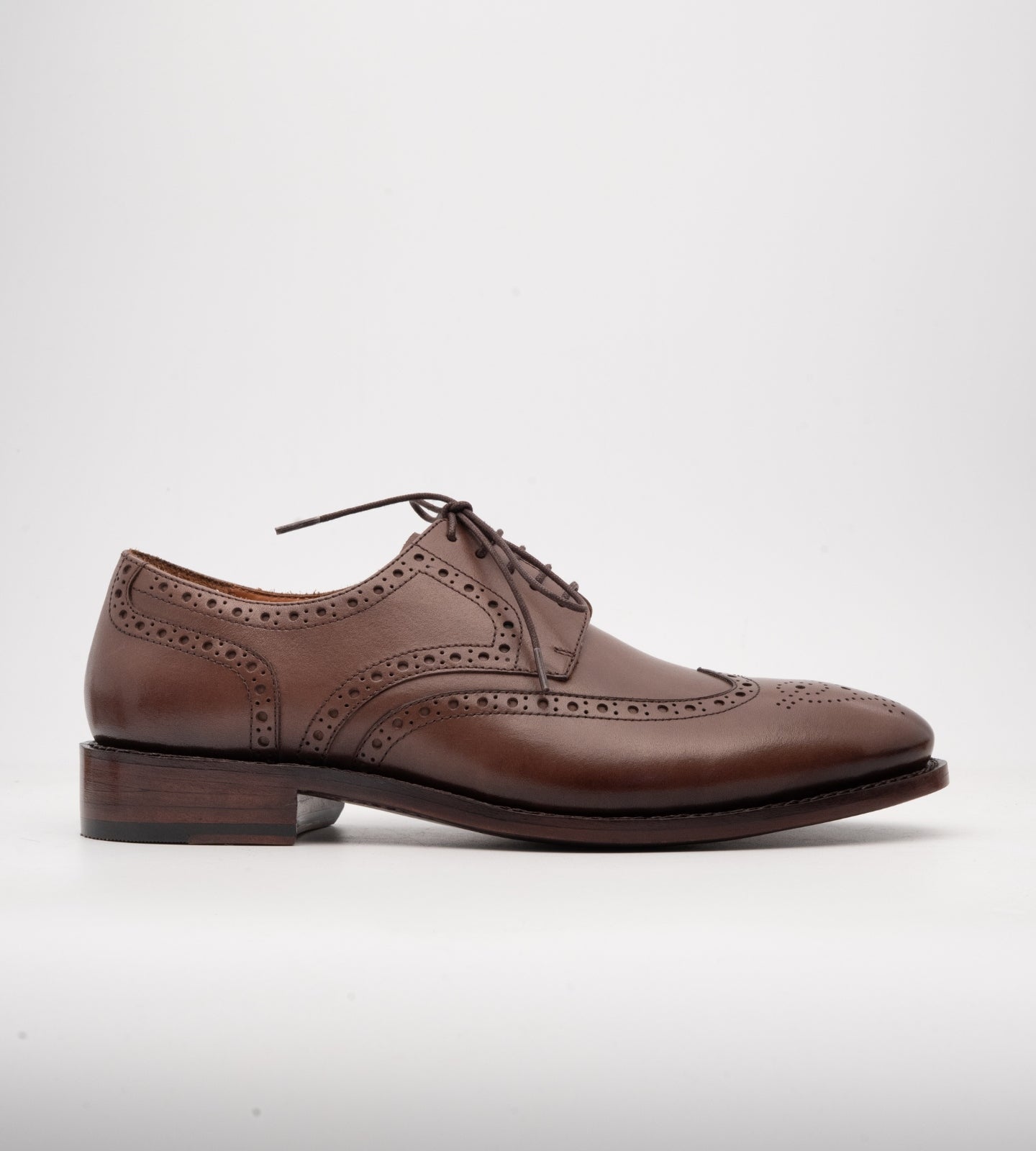 Goodyear Welted Brown Wingtip Derby