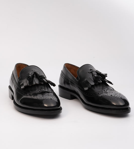 Handwelted Michigan Full Grain Brogue Tassel Loafer