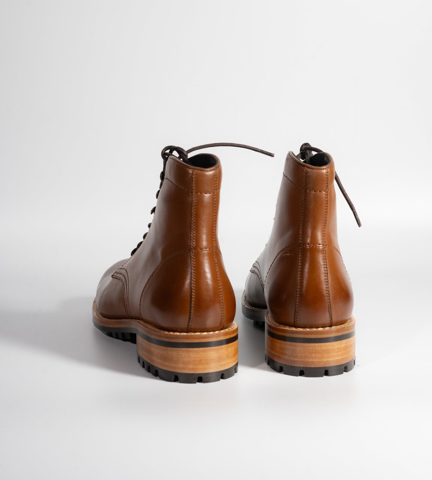 Goodyear Welted Tan Leather Work Boot