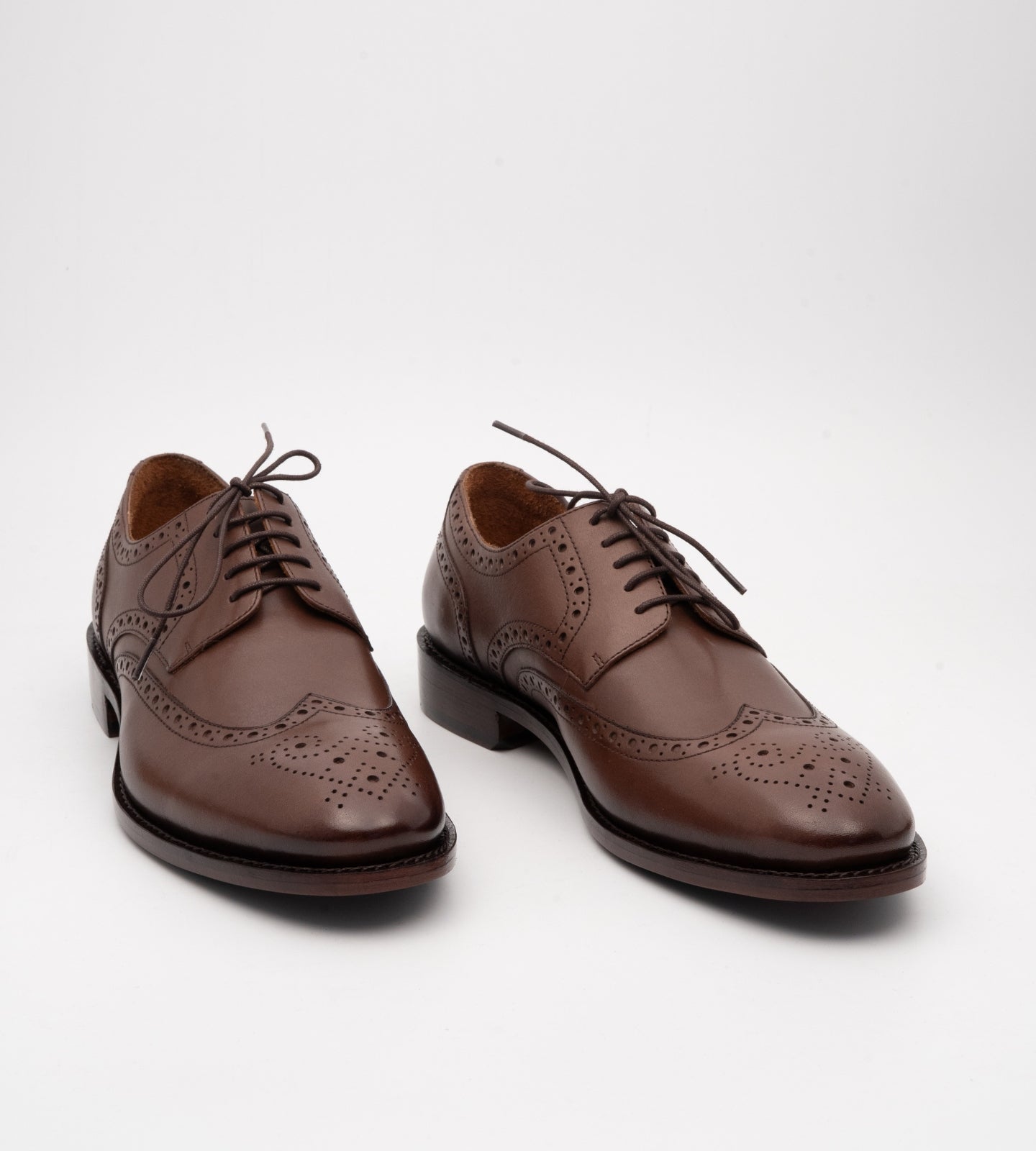 Goodyear Welted Brown Wingtip Derby
