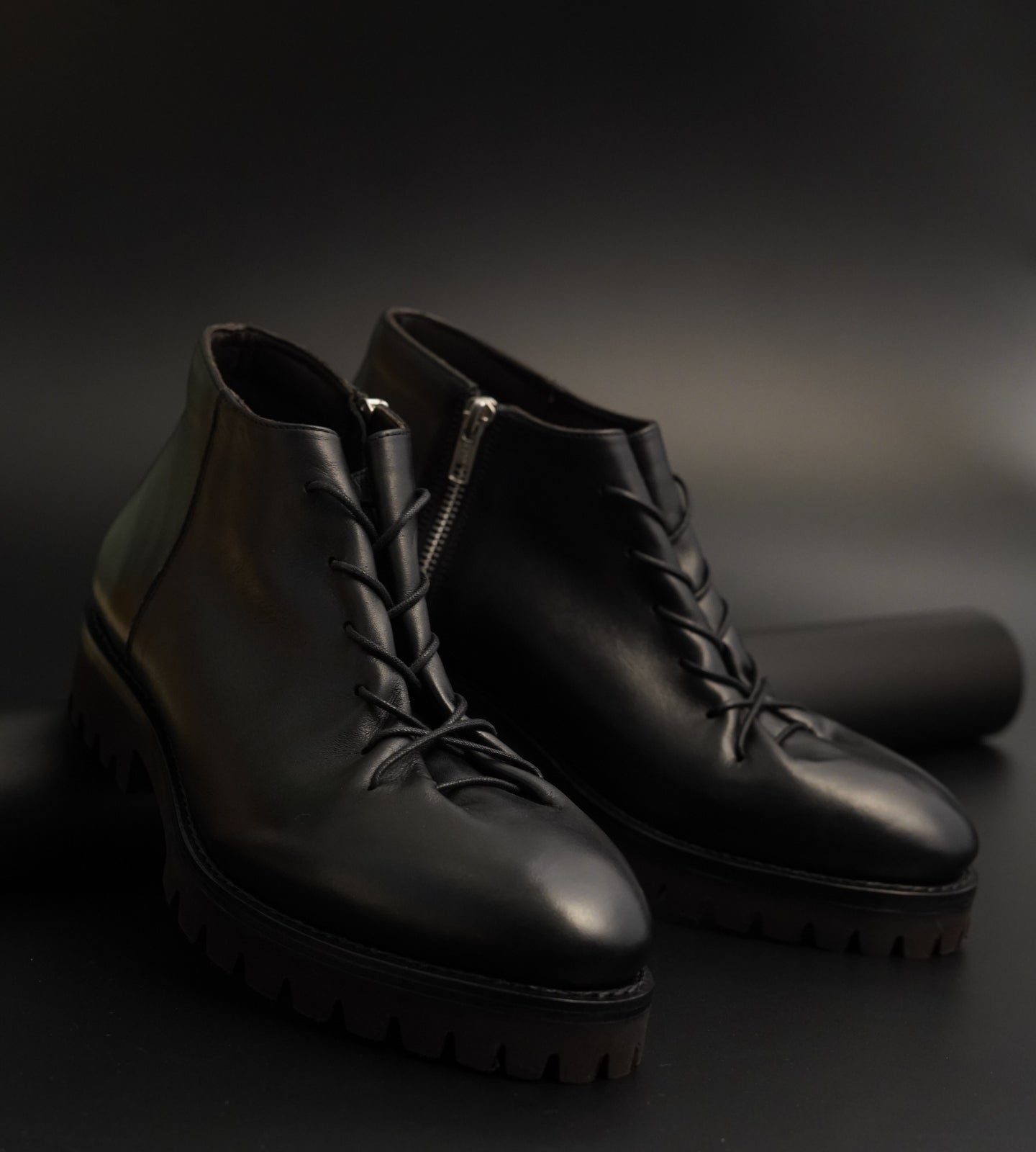 Goodyear Welted Unlined Black Nappa Boot