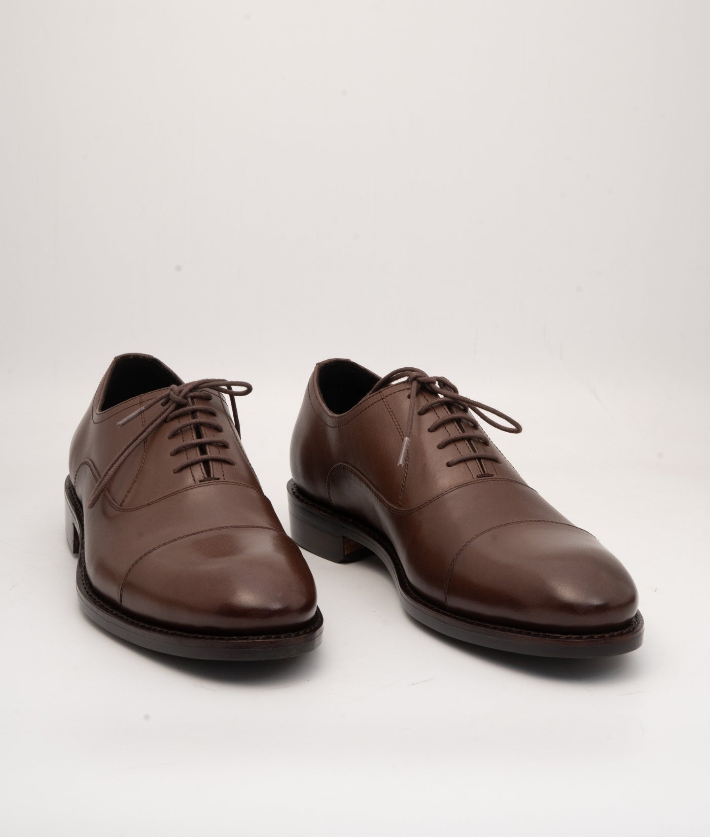 Classic Goodyear Welted Brown Captoe Oxford