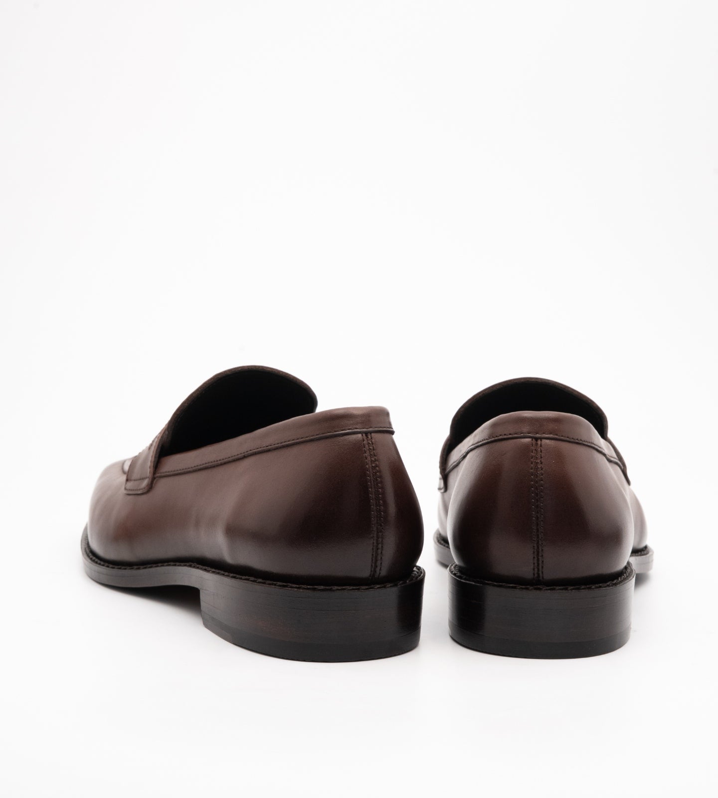 Goodyear Welted Chisel Toe Brown Penny Loafer