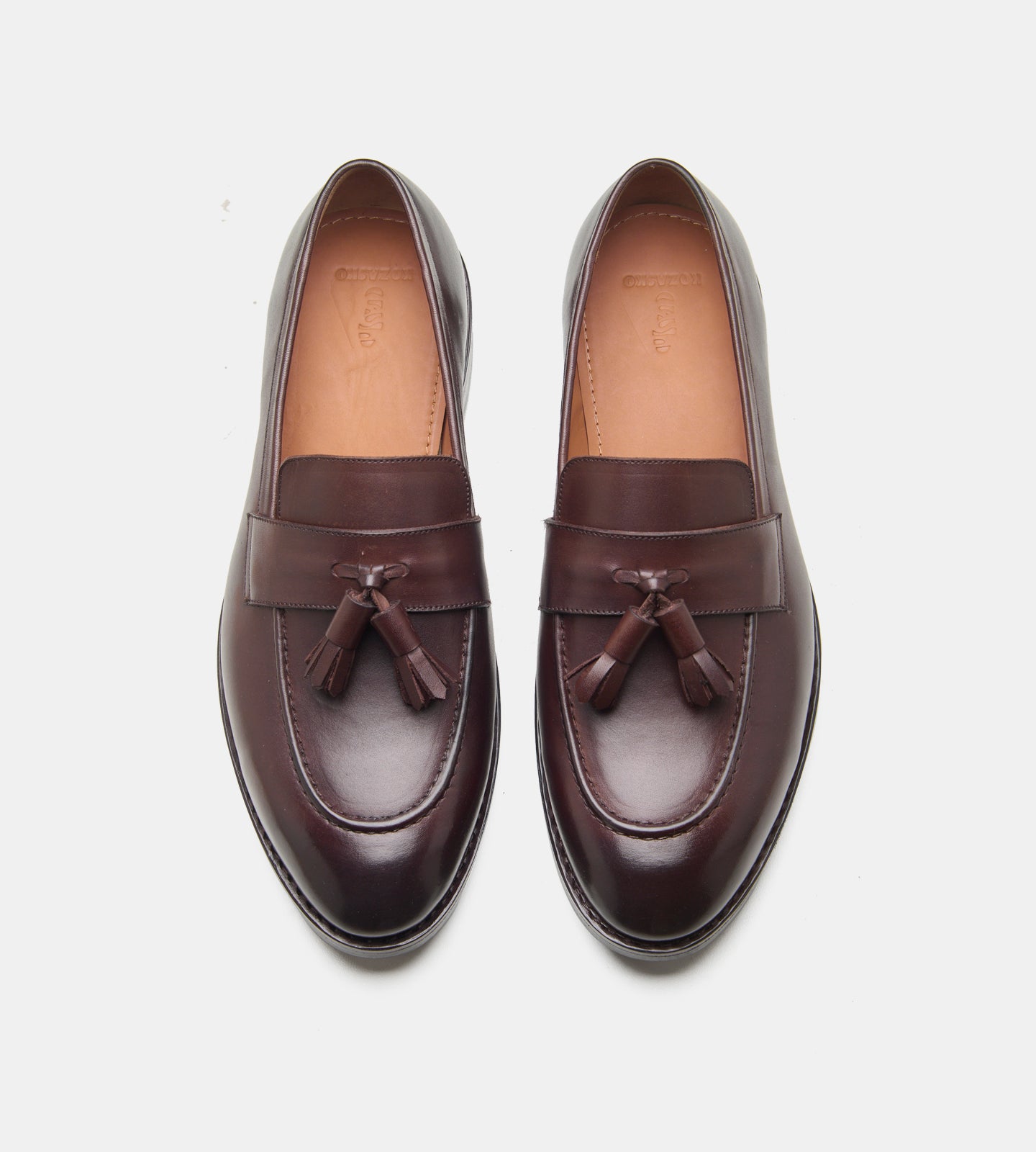 Goodyear Welted Brown Tassel Loafers