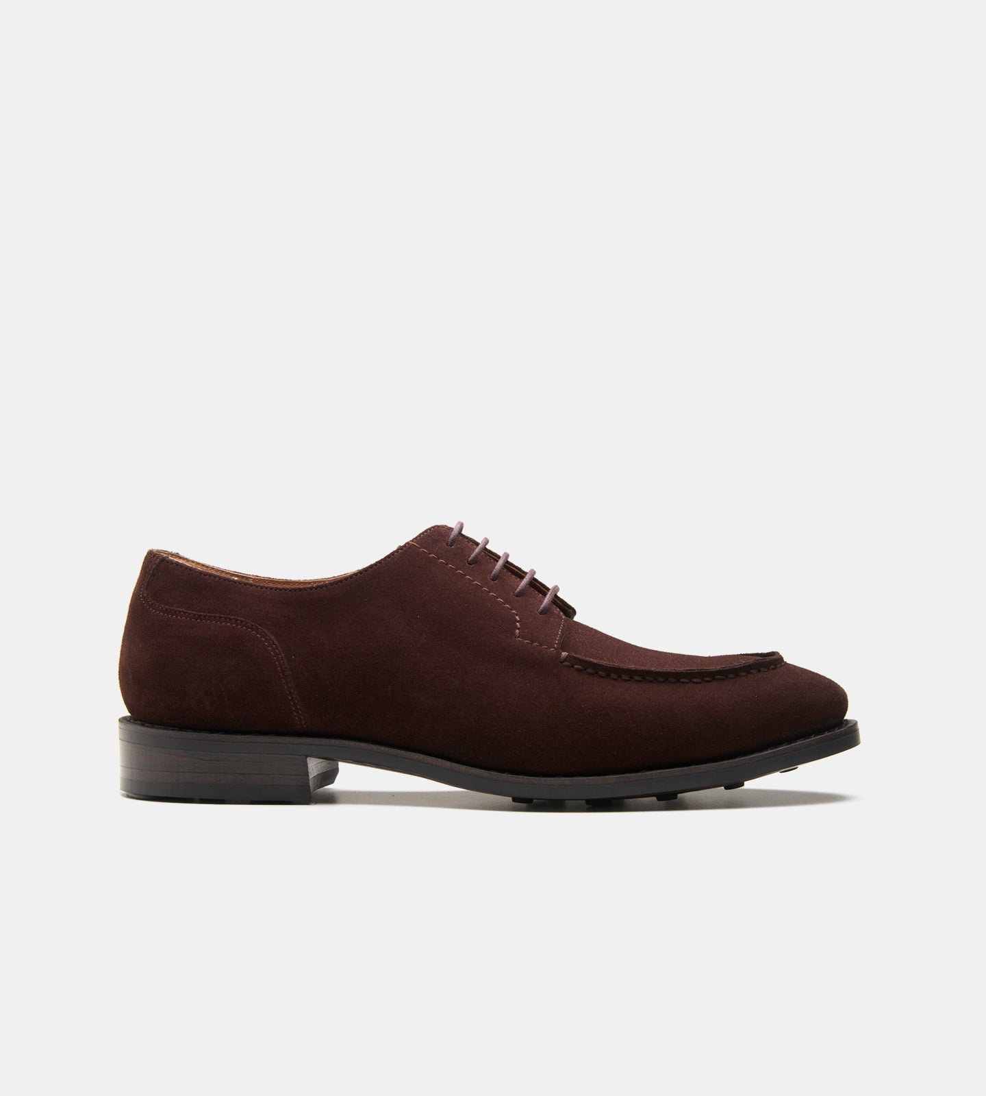 Goodyear Welted Brown Suede Split Toe Derby