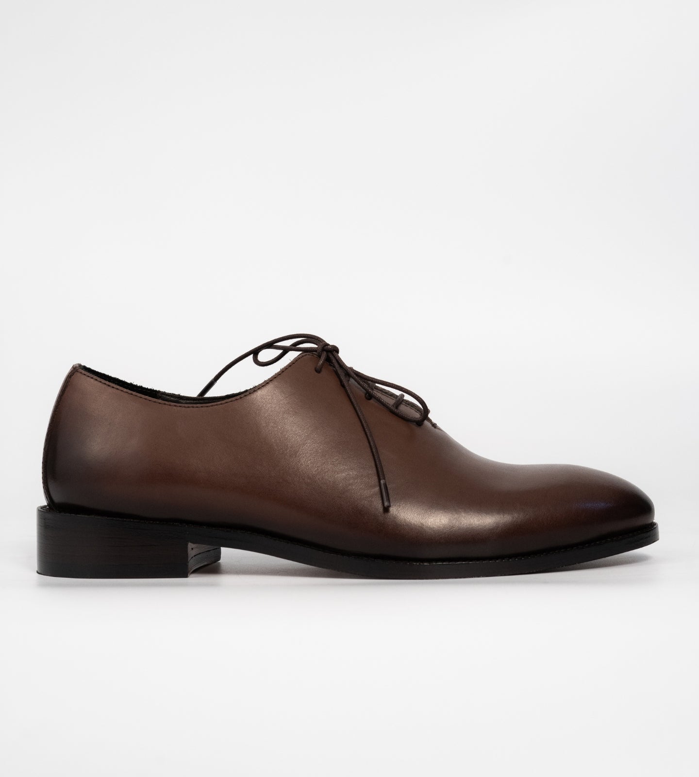Blake Stitched Brown Full Grain Wholecut Oxfords