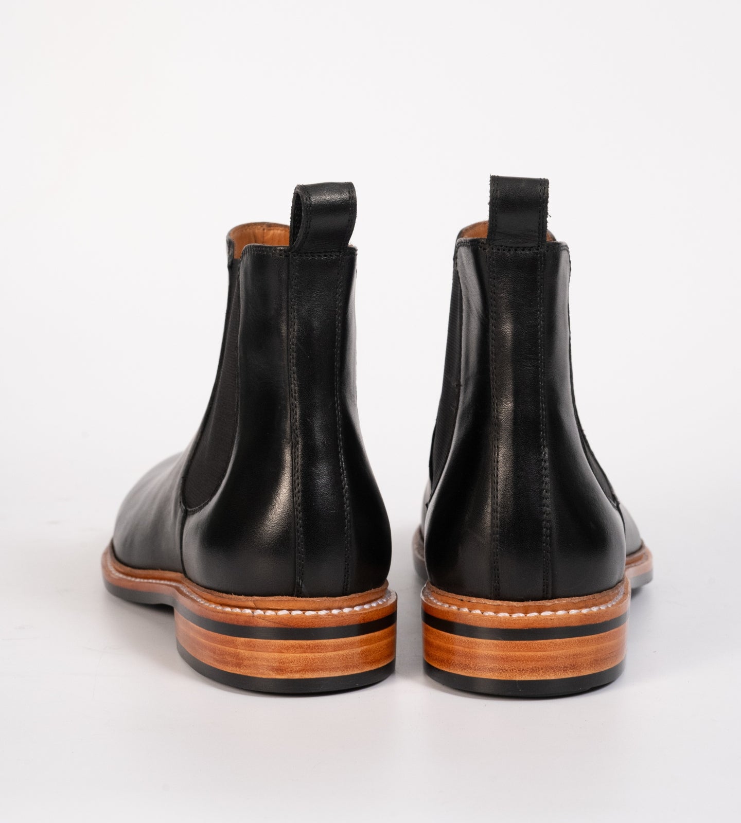 Goodyear Welted Black Chelsea Boot