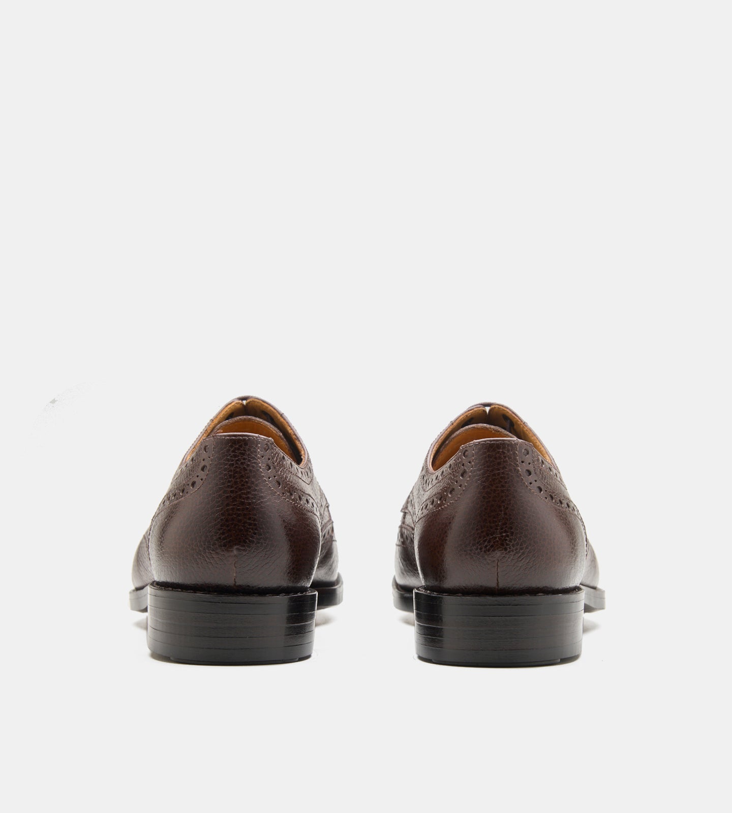 Goodyear Welted Brown Wax Milled Wingtip Derby