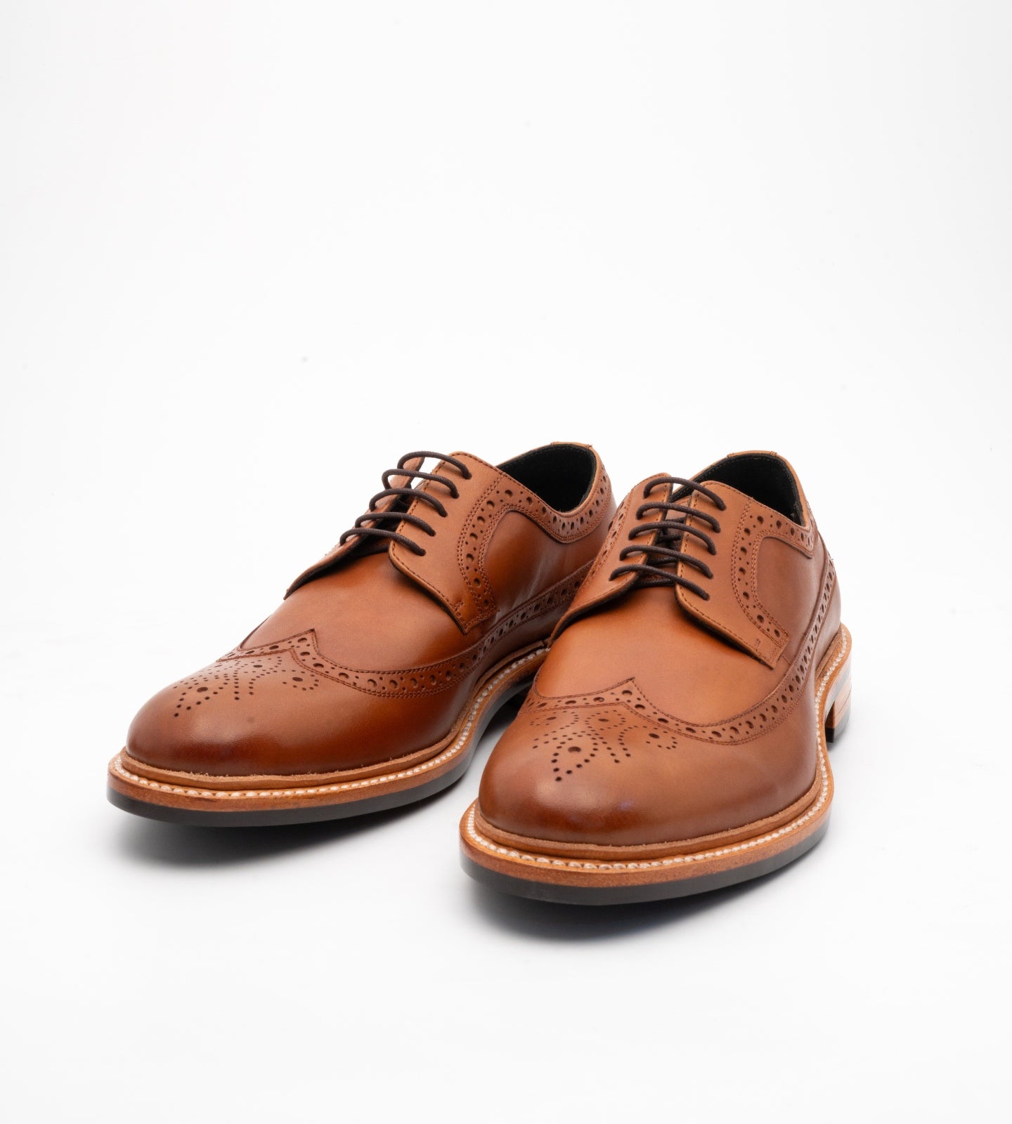 Goodyear Welted Tan Longwing Blucher