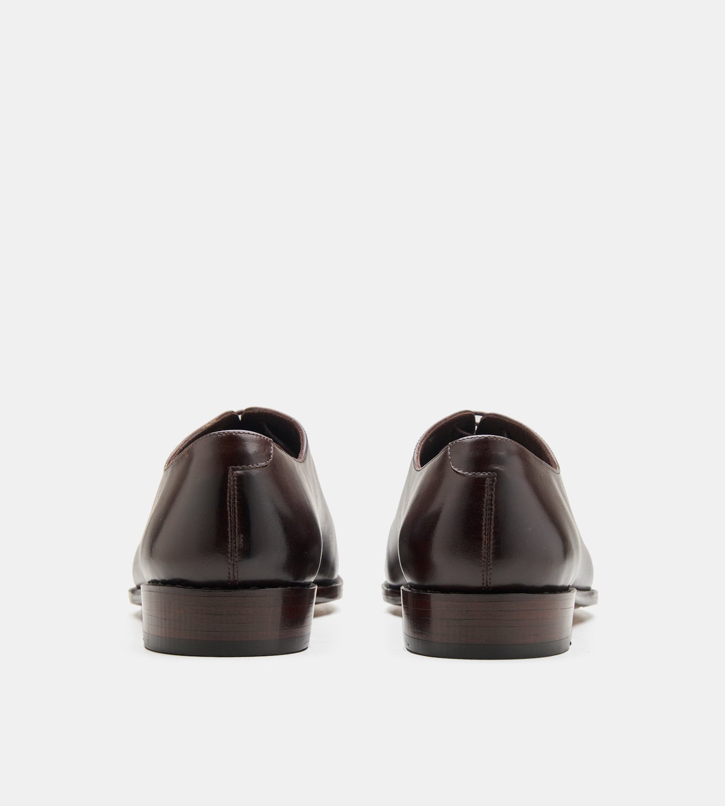 Goodyear Welted Chisel Toe Brown Wholecut Oxfords