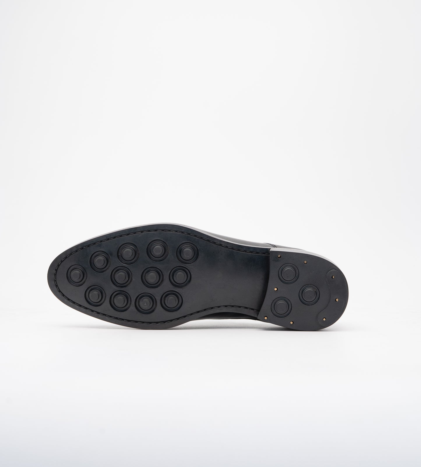 Hand-Welted Black Tassel Loafer