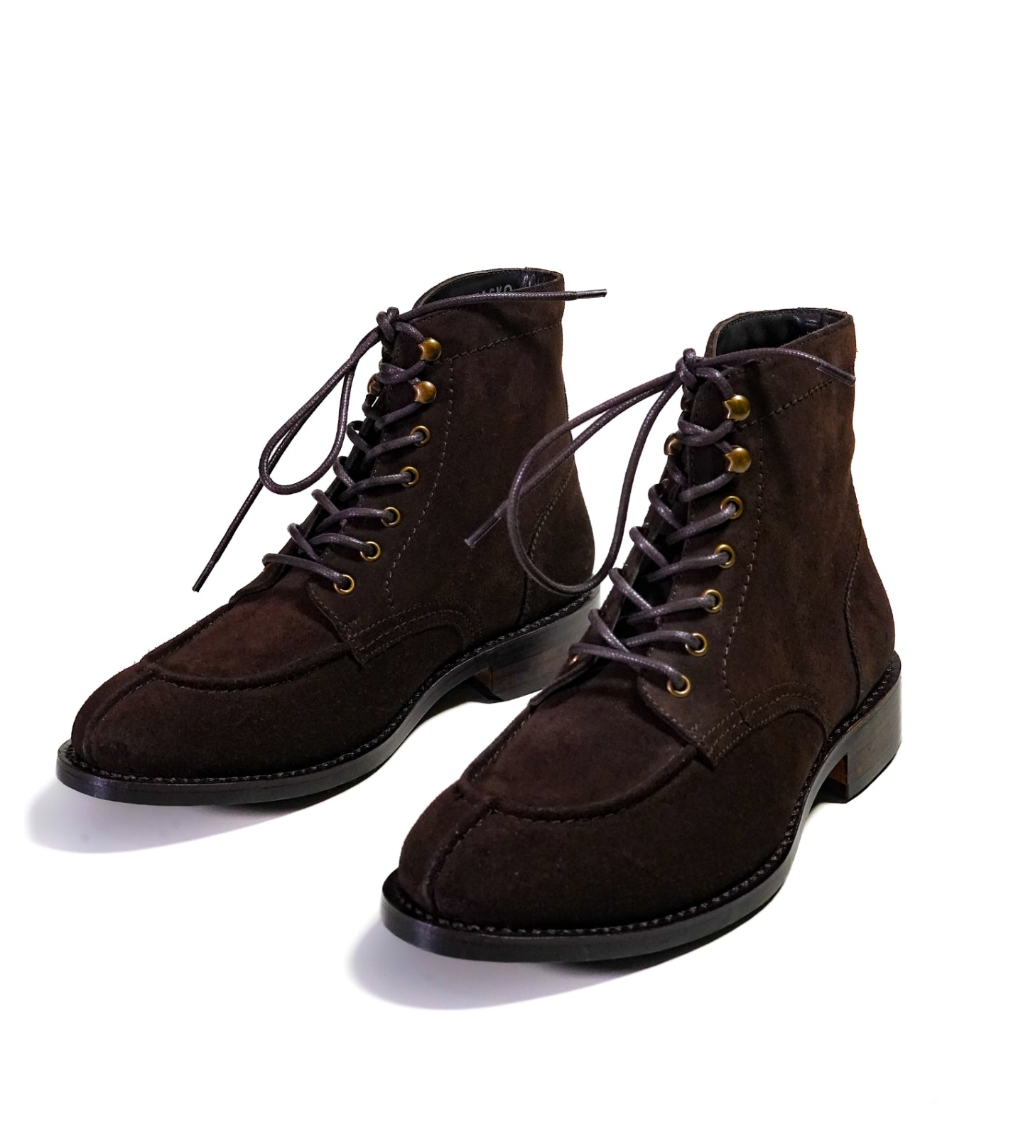 Goodyear Welted Classic Suede Split Toe Derby Boot
