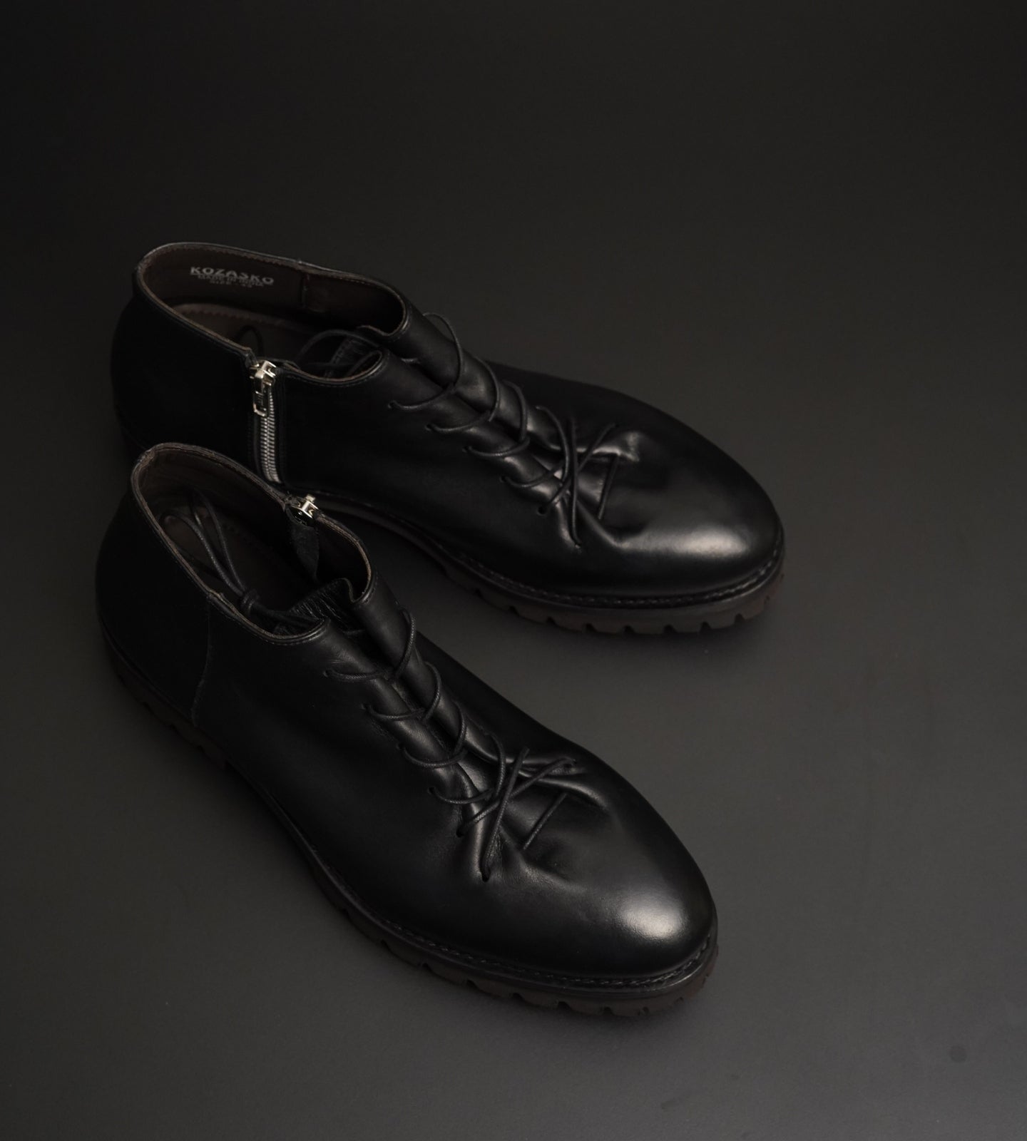 Goodyear Welted Unlined Black Nappa Boot