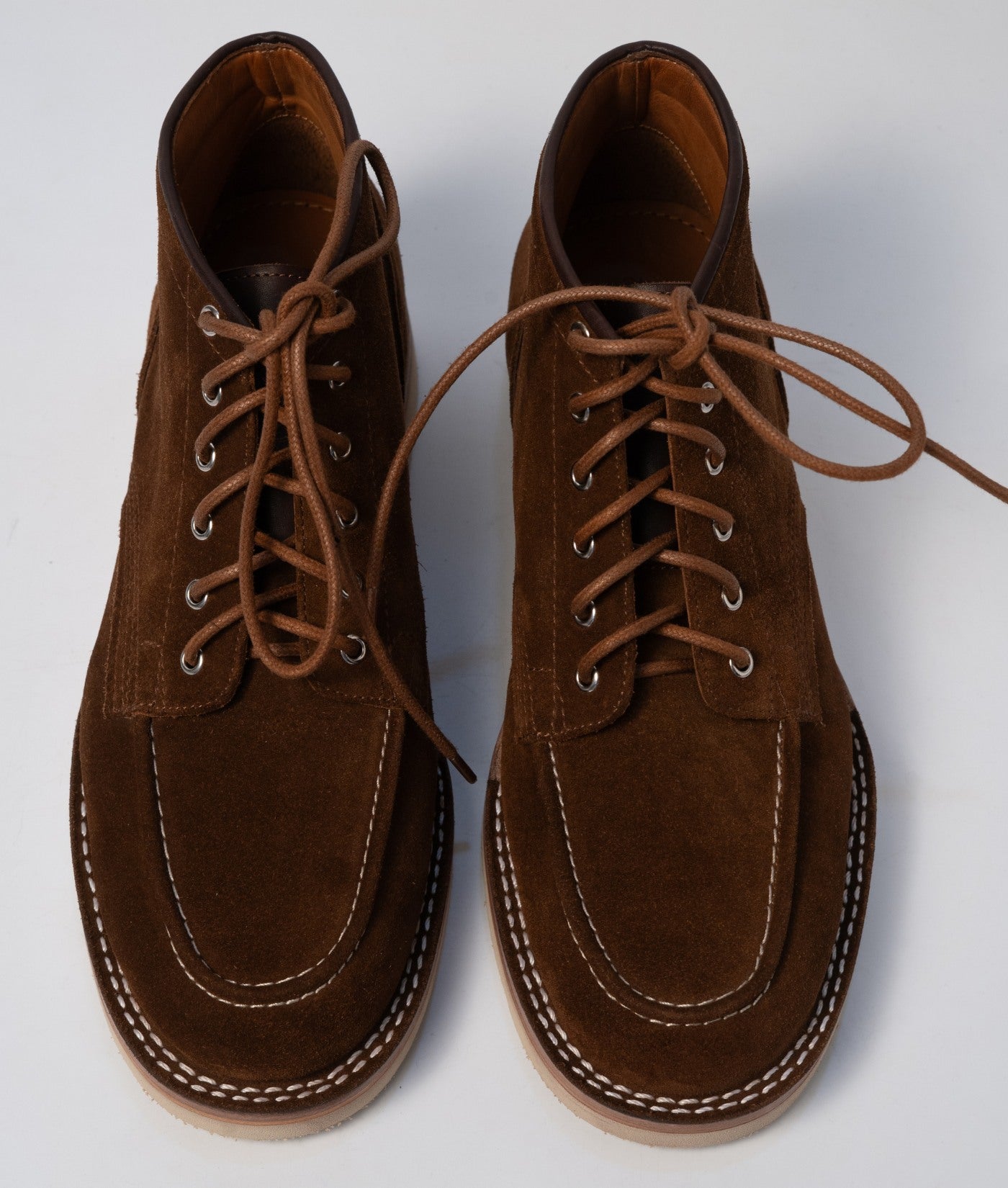 C.F. Stead's Repello Suede Stitch-down Moctoe Boot