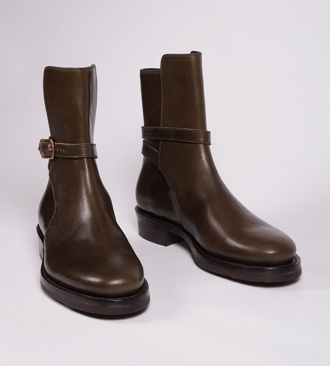 Maryam TPR Olive Jodhpur Boot