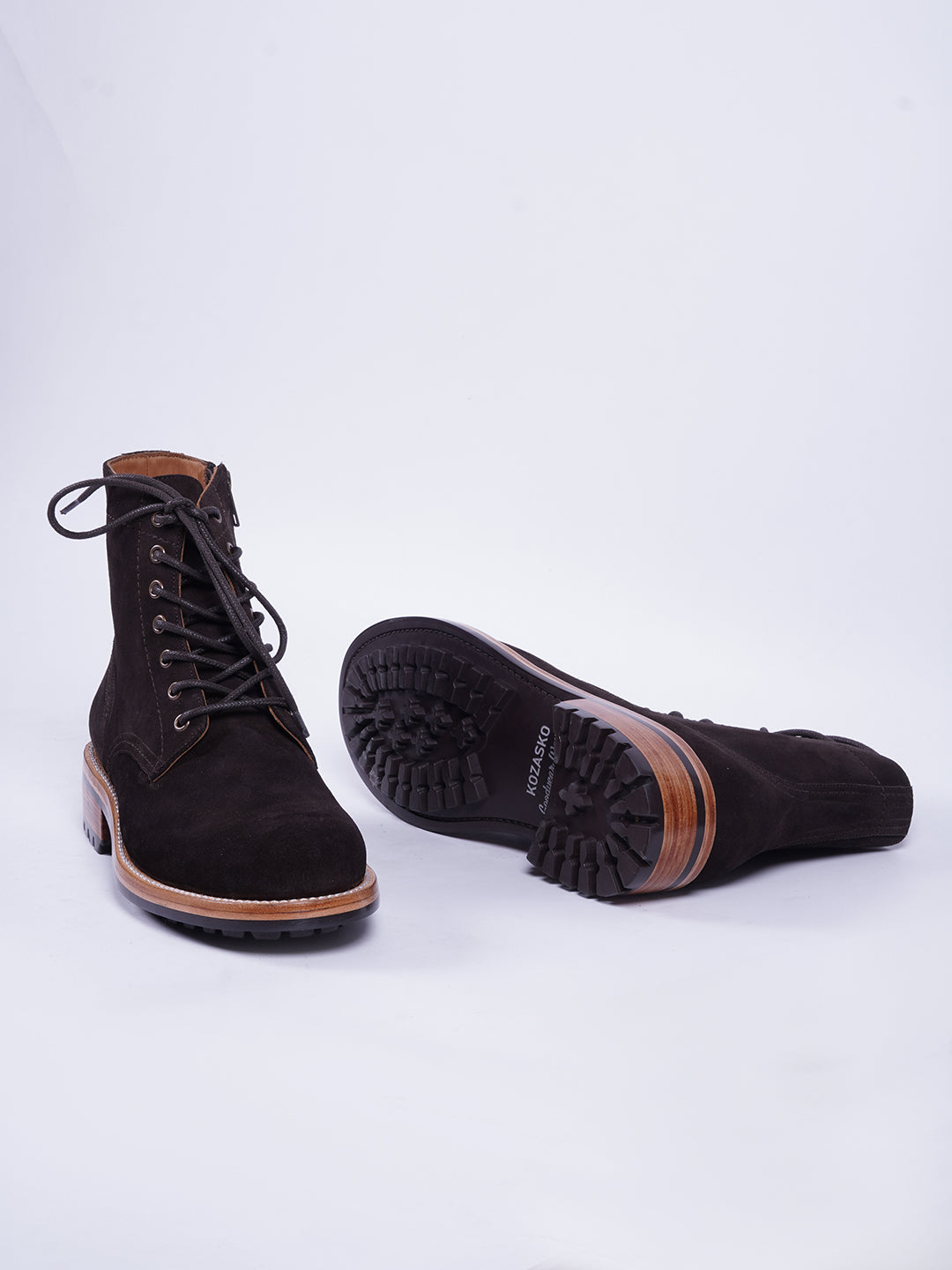 Hand Welted Heritage Suede Work Boot