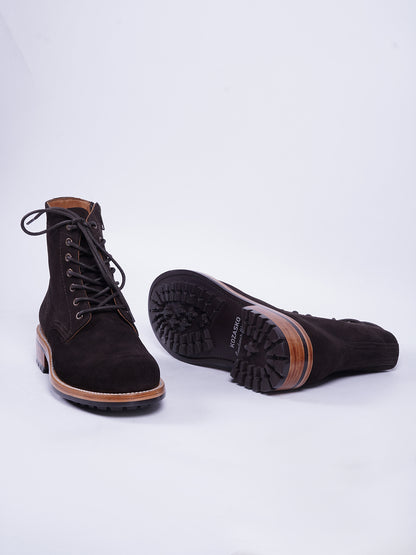 Hand Welted Heritage Suede Work Boot