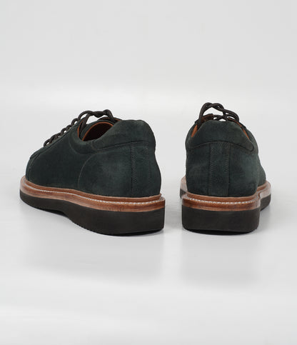Ojas - HandWelted Olive Suede Sneaker