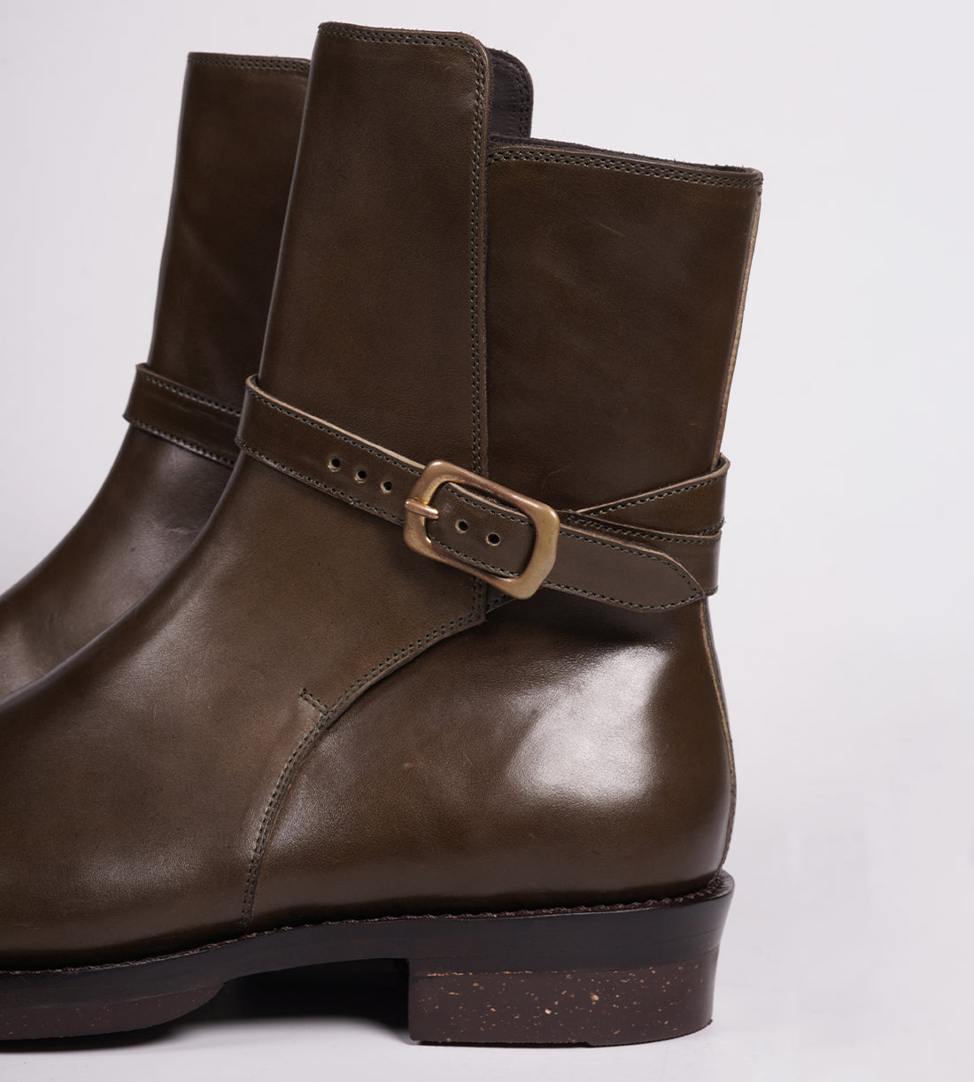 Maryam TPR Olive Jodhpur Boot