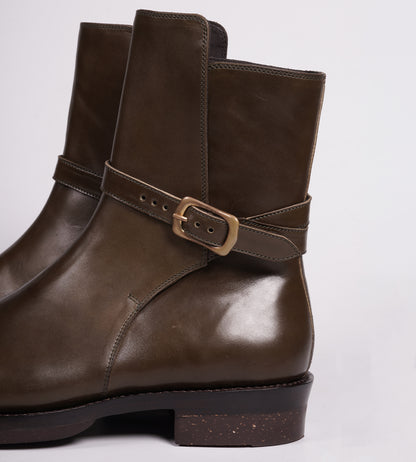 Maryam TPR Olive Jodhpur Boot