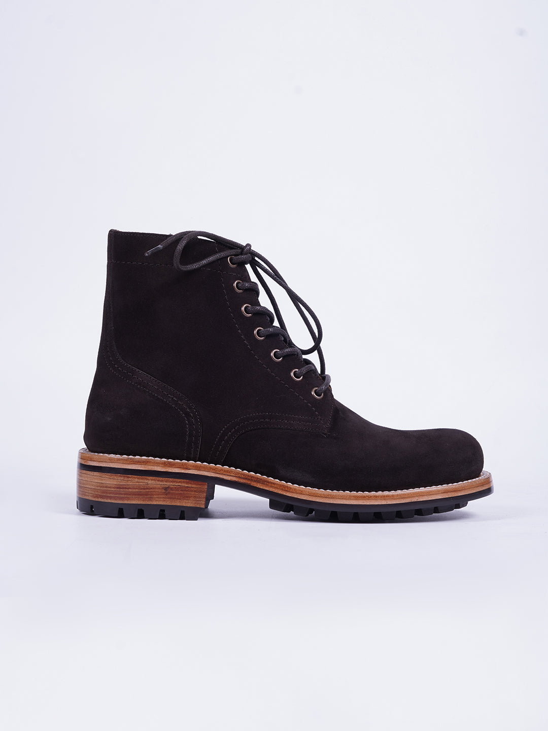Hand Welted Heritage Suede Work Boot