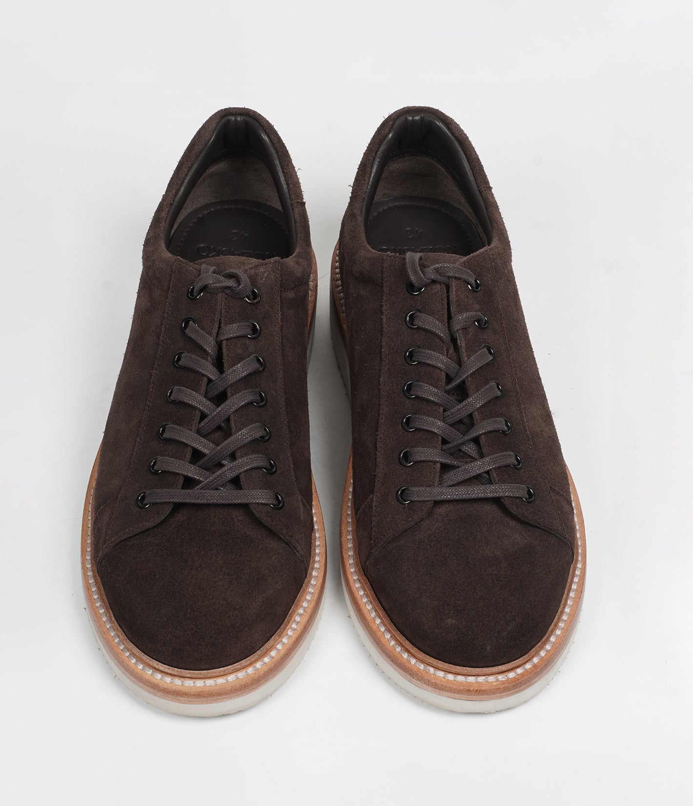 HandWelted Classic Brown Suede Sneaker
