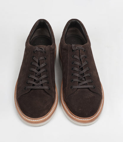 HandWelted Classic Brown Suede Sneaker