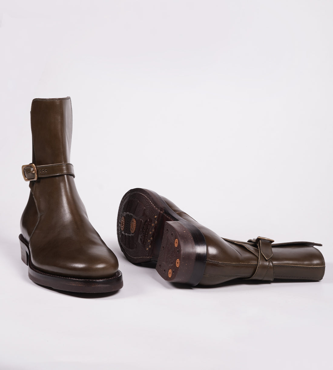 Maryam TPR Olive Jodhpur Boot