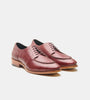 Goodyear Welted Burgundy Milled Split Toe Derby