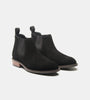 Goodyear Welted Black Suede Chelsea Boot