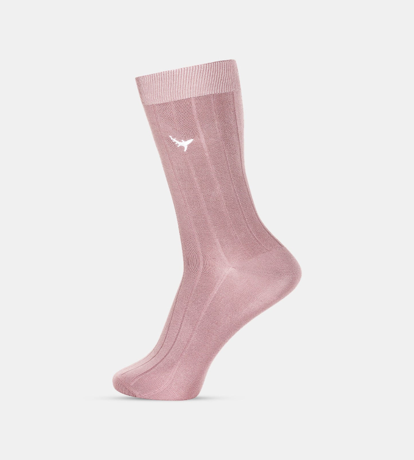 Bamboo Yarn Premium Mauve Mist Full Length Socks